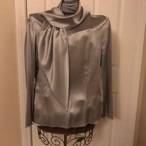 Carlisle Silk Blouse and Scarf